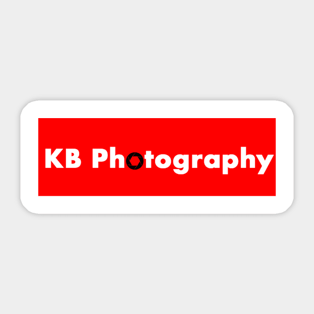 KB Photography Logo Box Sticker by KBizz